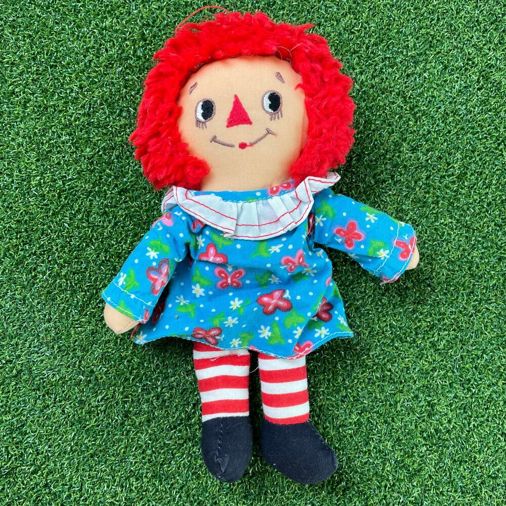 Vintage 80s Applause Raggedy Ann Ragdoll Plush